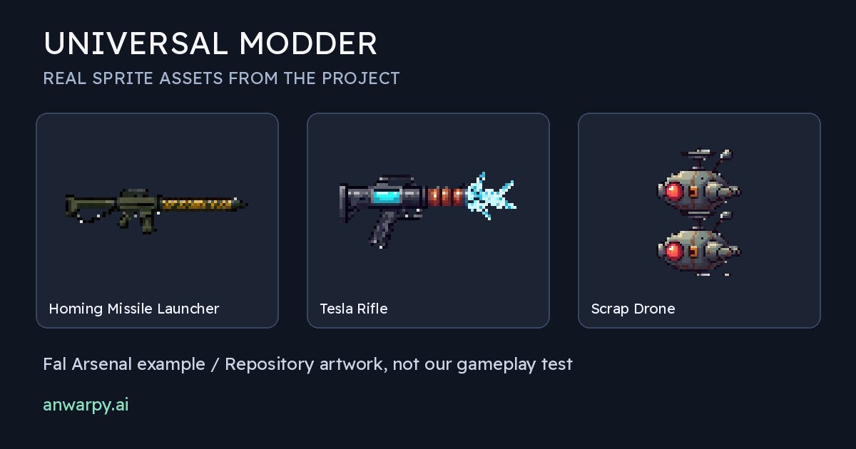 عدّل لعبتك بالذكاء الاصطناعي: تعرّف على Universal Modder